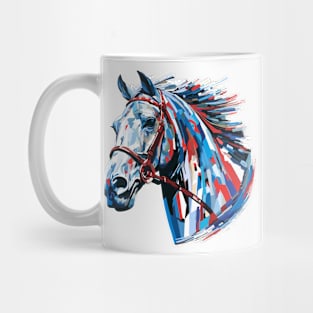 Horse Animal Freedom World Nature Beauty Abstract Mug